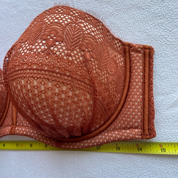 Wingslove Pushup strapless pleated lace multiway bra - missing tag - Picture 4 of 16
